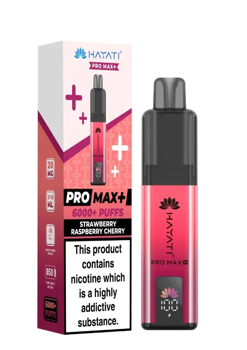 Hayati Pro Max Plus Strawberry Raspberry Cherry